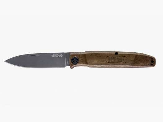 WALTHER BWK 5 - BLUE WOOD KNIFE - WITH POCKET
