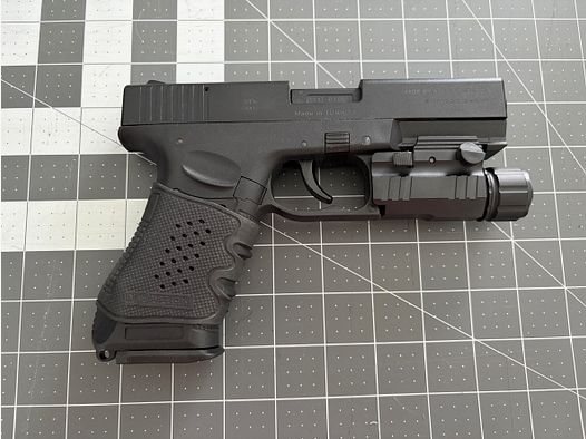 Blank pistol Zoraki 917 con molti accessori