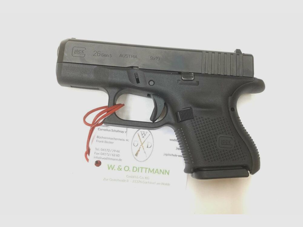 Glock 26 Gen 5 9mmLuger