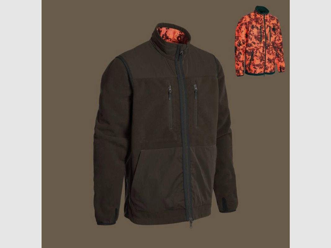 Northern Hunting Herren Jacke Franke Dunkelgrün/Blaze