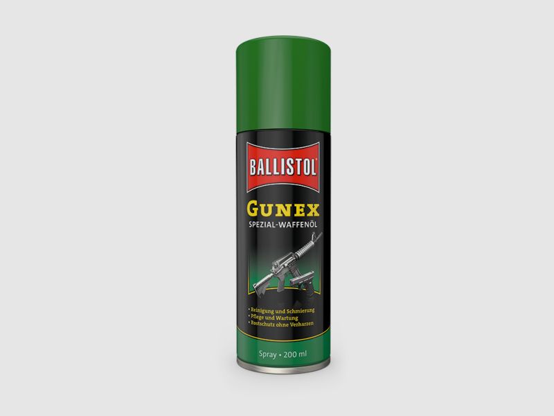 Ballistol Gunex Spray 200ml, Kaliber || Spezial-Waffenöl