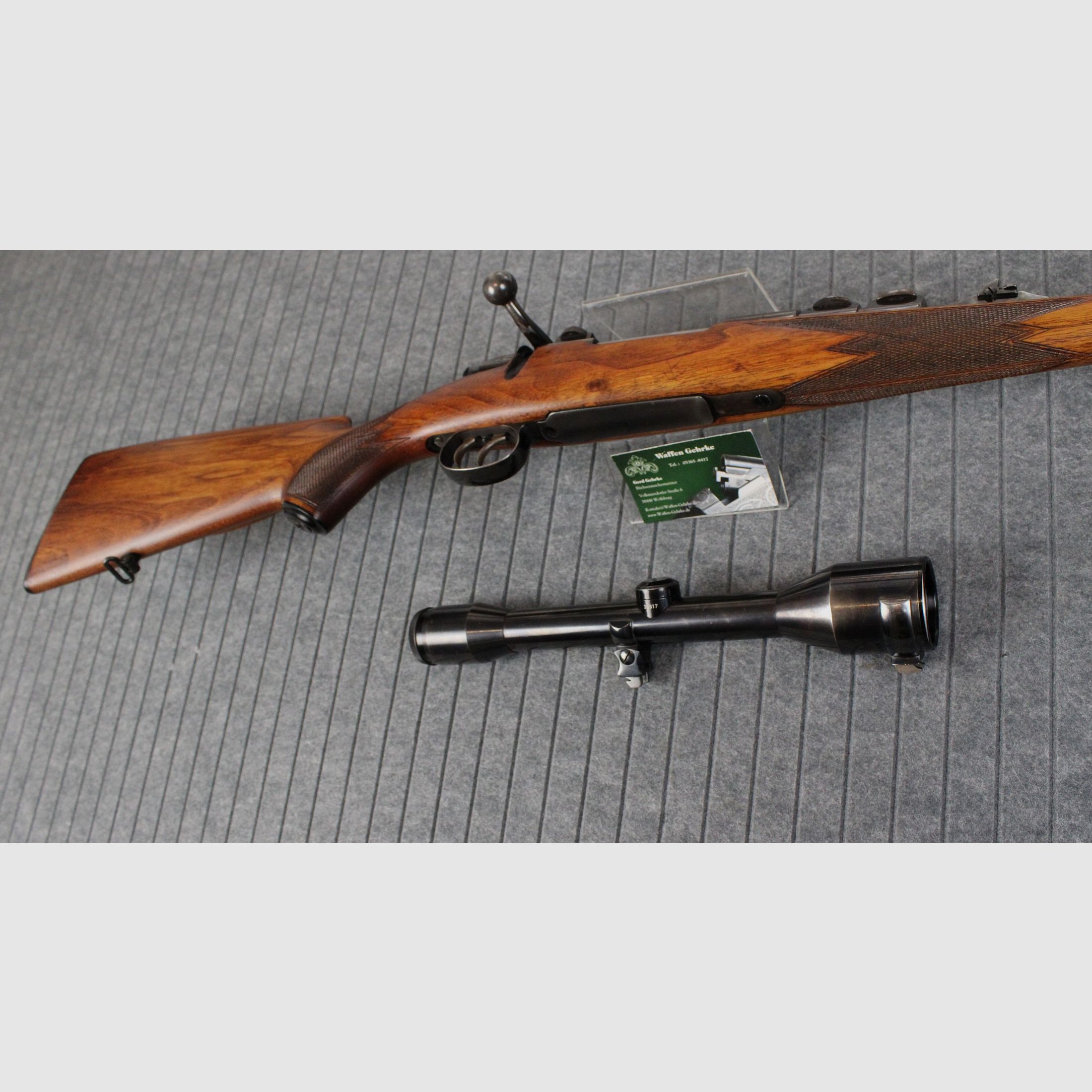 7X57 98er Classic with steel scope