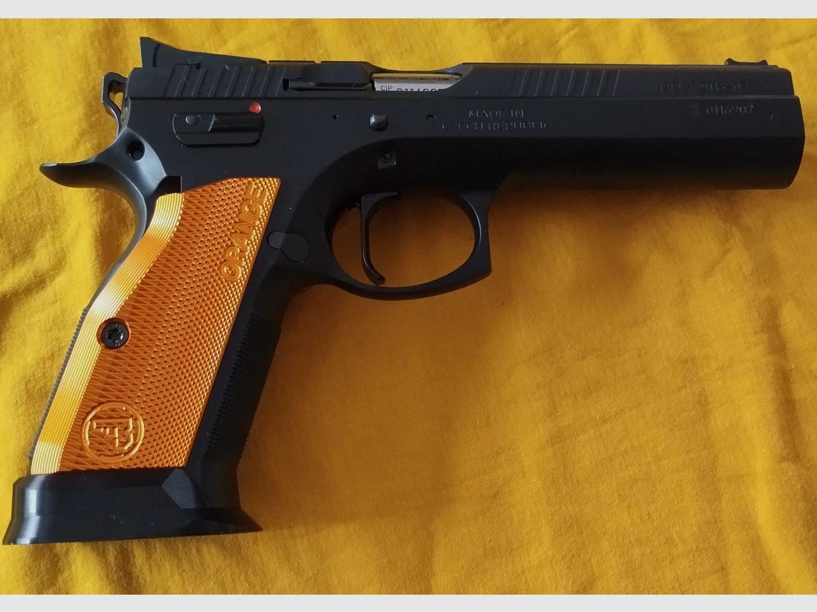 CZ TS Orange .40 S&W incl. 9x21 barrel swap TSO New