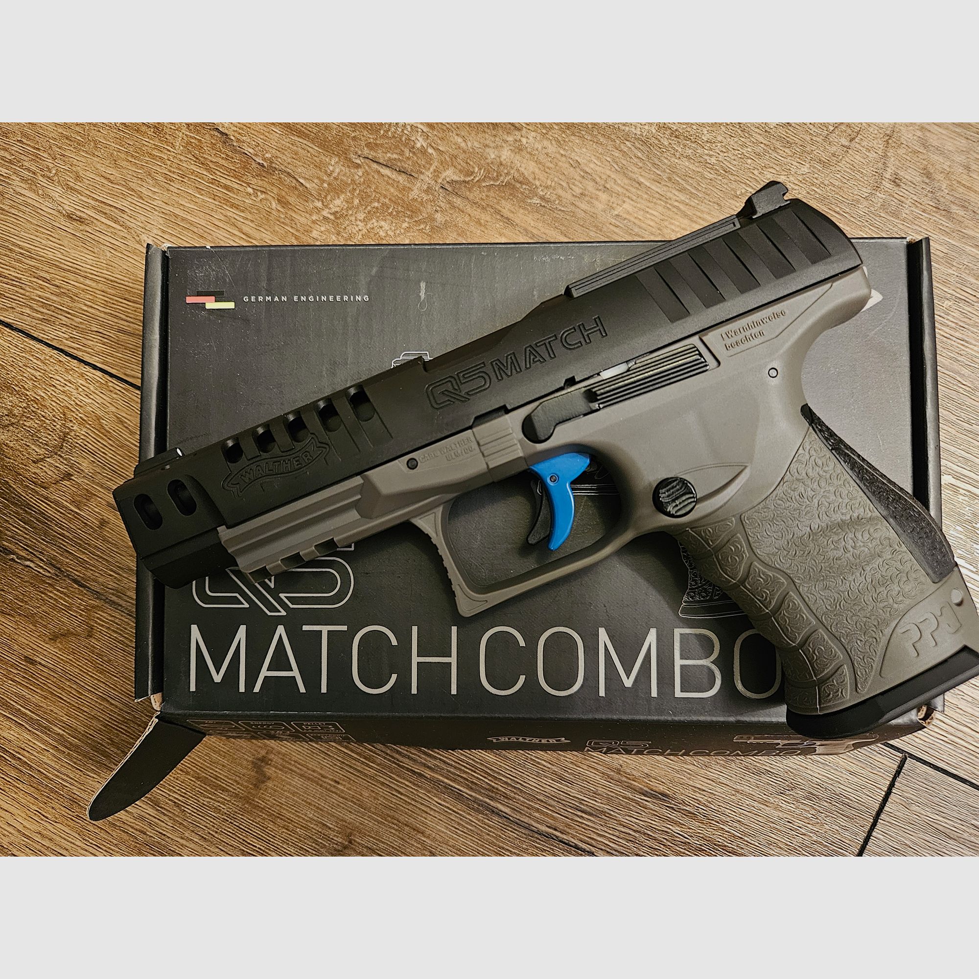 Luftpistole Walther Q5 Match Pistolen