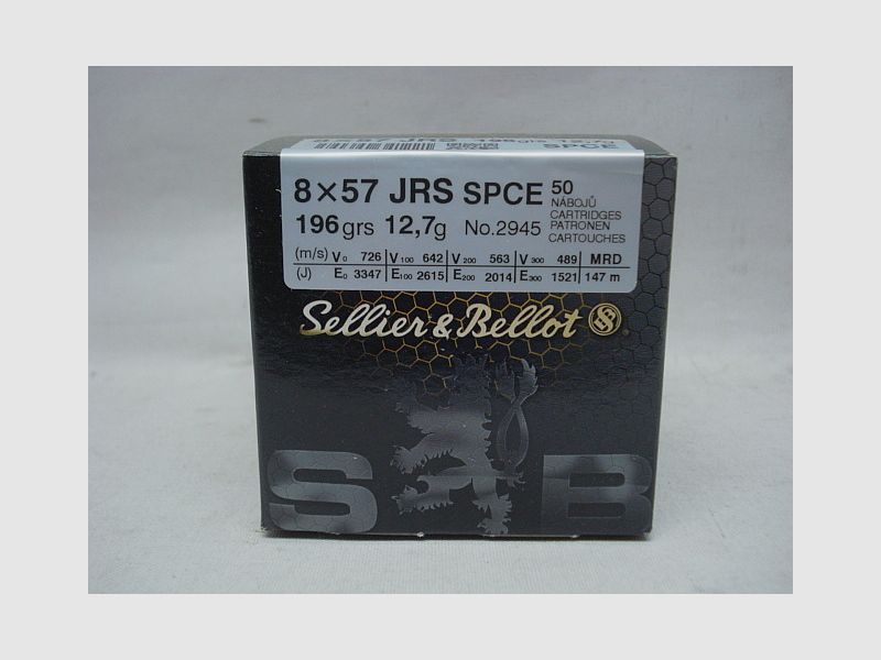 8x57IRS SPCE-Target - 12,7g/196gr (a50)