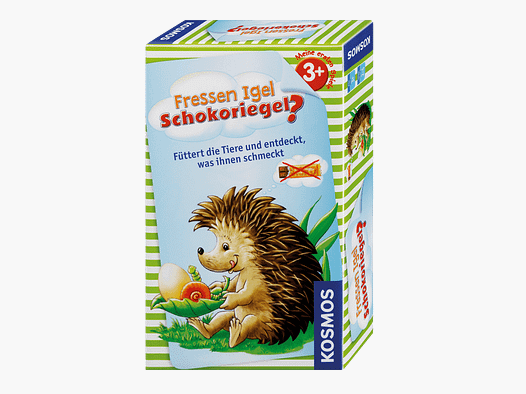 Spiel "Fressen Igel Schokoriegel?"