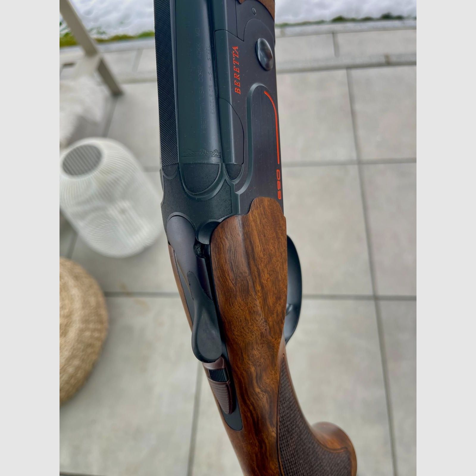 Beretta BDF 690 Competition Black Trap AS 12/70 LL:76cm Bockdoppelflinte Flinte