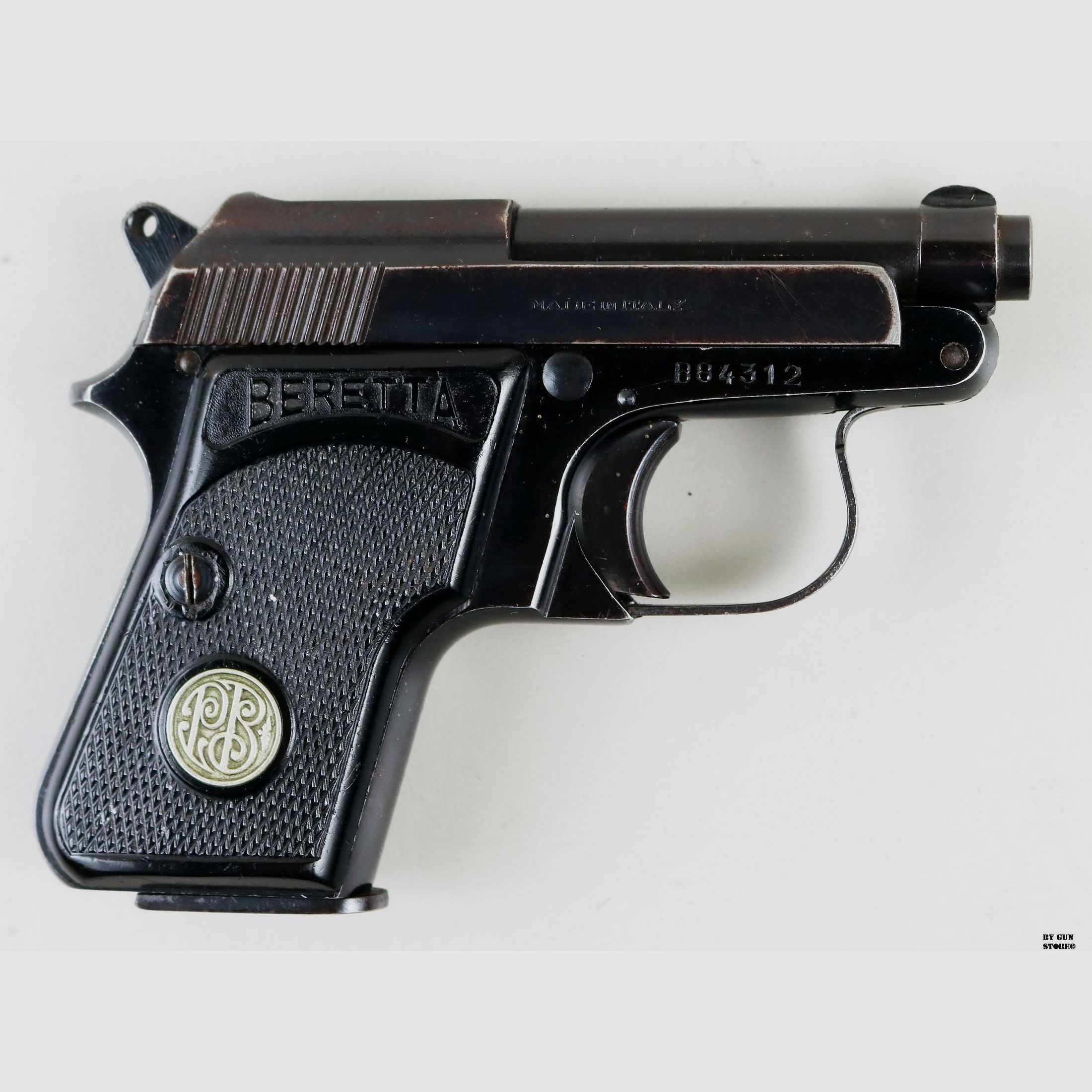 Pistola Beretta mod. Brev. 950 cal. 6,35 mm matr. B84312, immagine 3 di 7