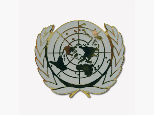 Fritzsch Badge Bw Beret UNO Metal