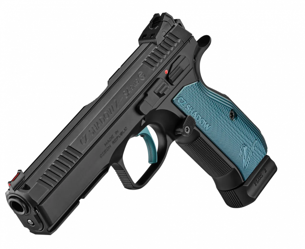 Pistole CZ Shadow 2 SA 9mm Para 19-Schuss – Scheibenpistole mit einstellbarem Single-Action-Abzug, Bild 3 von 3