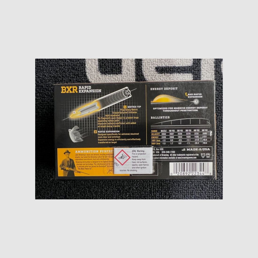 Browning BXR 6,5 Creedmoor 129 g (x20), immagine 2 di 3