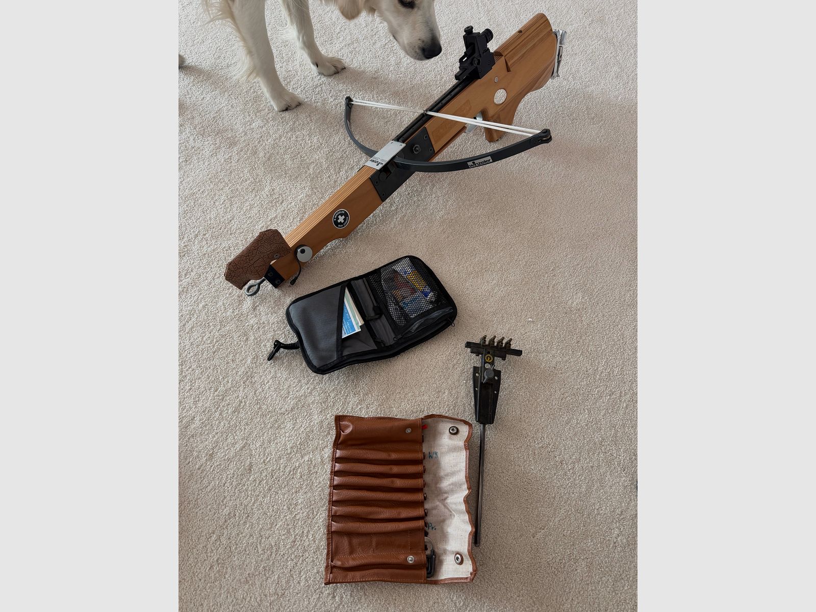 Winzeler Match-Armbrust (30m) – Topstaat incl. accessoires