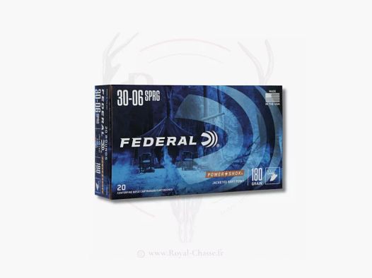 20 cartucce POWER SHOK cal.7 RM 150Grs FEDERAL