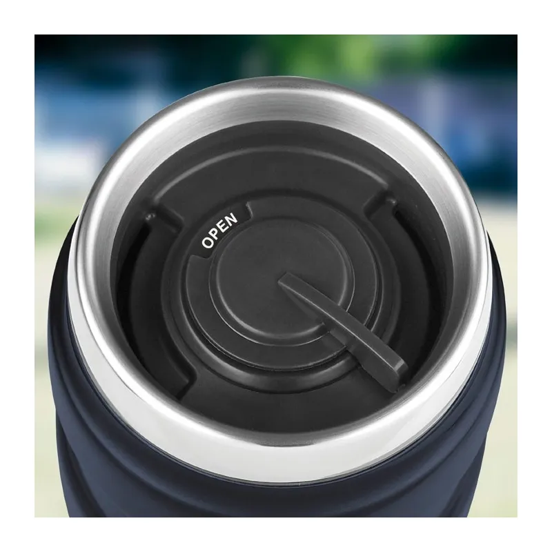 THERMOS – Waterdichte thermosbeker – zwart – 160023 – inhoud 470 ml, afbeelding 2 van 3