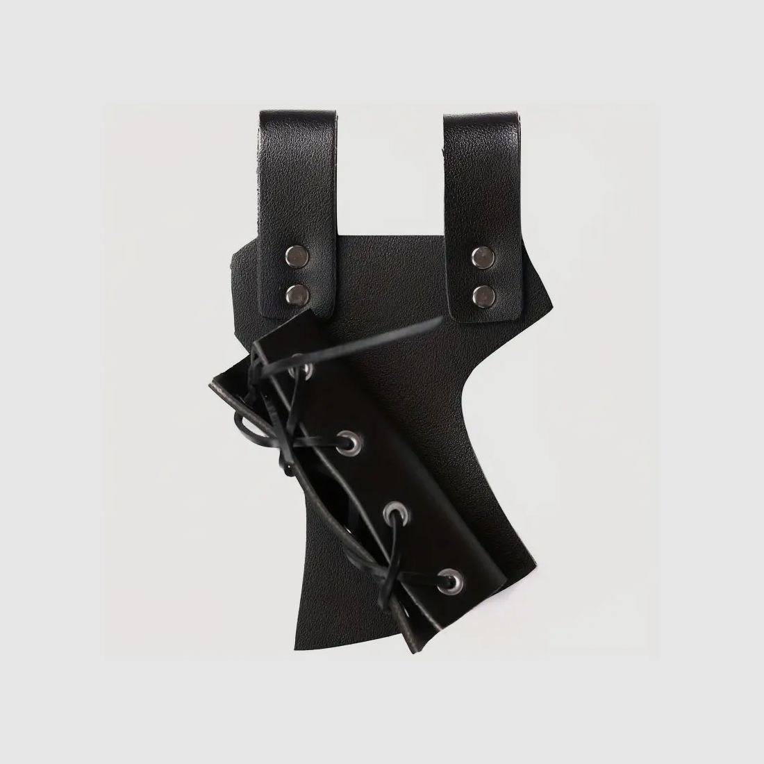Medieval sword holder for belt black