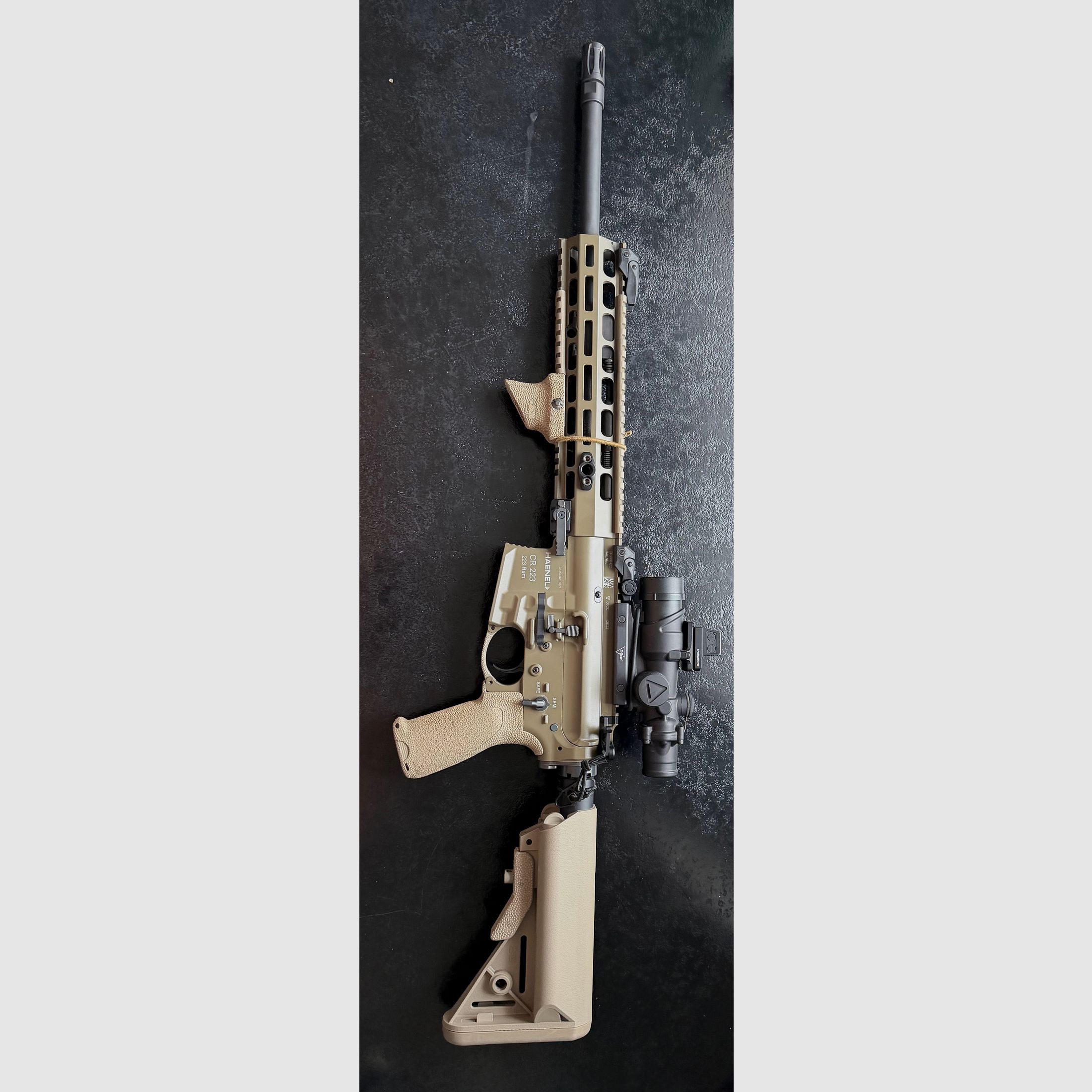Haenel CR223 16.5" OD Green