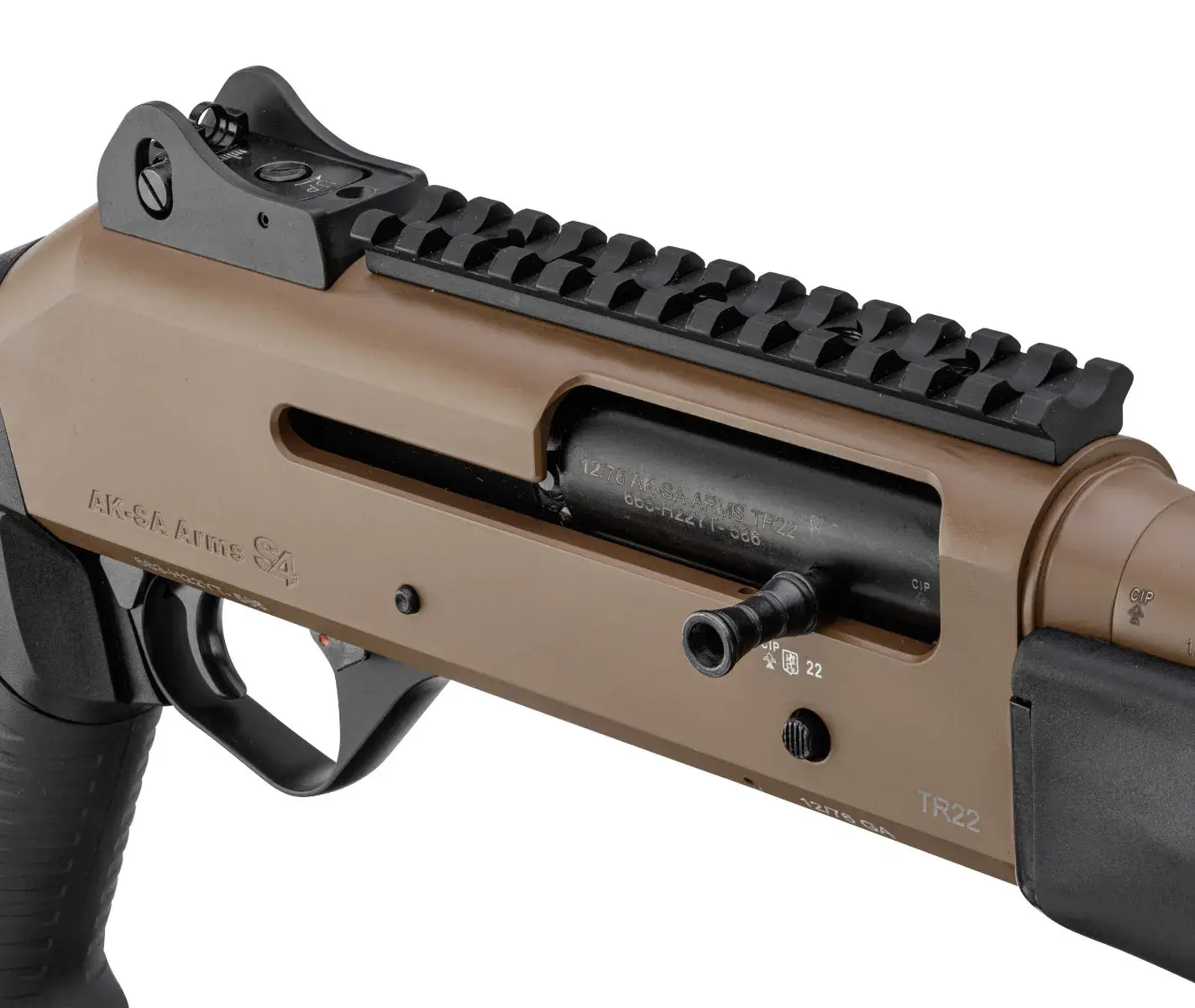 Selbstladeflinte AKSA ARMS S4-FX04 Kaliber 12/76 TAN, Bild 10 von 12