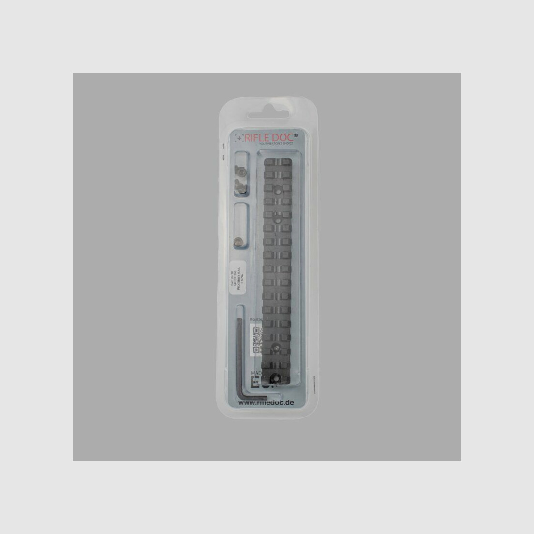 Rifle Doc Picatinny Weaver STAHL Schiene für SAUER 200 Extra Short