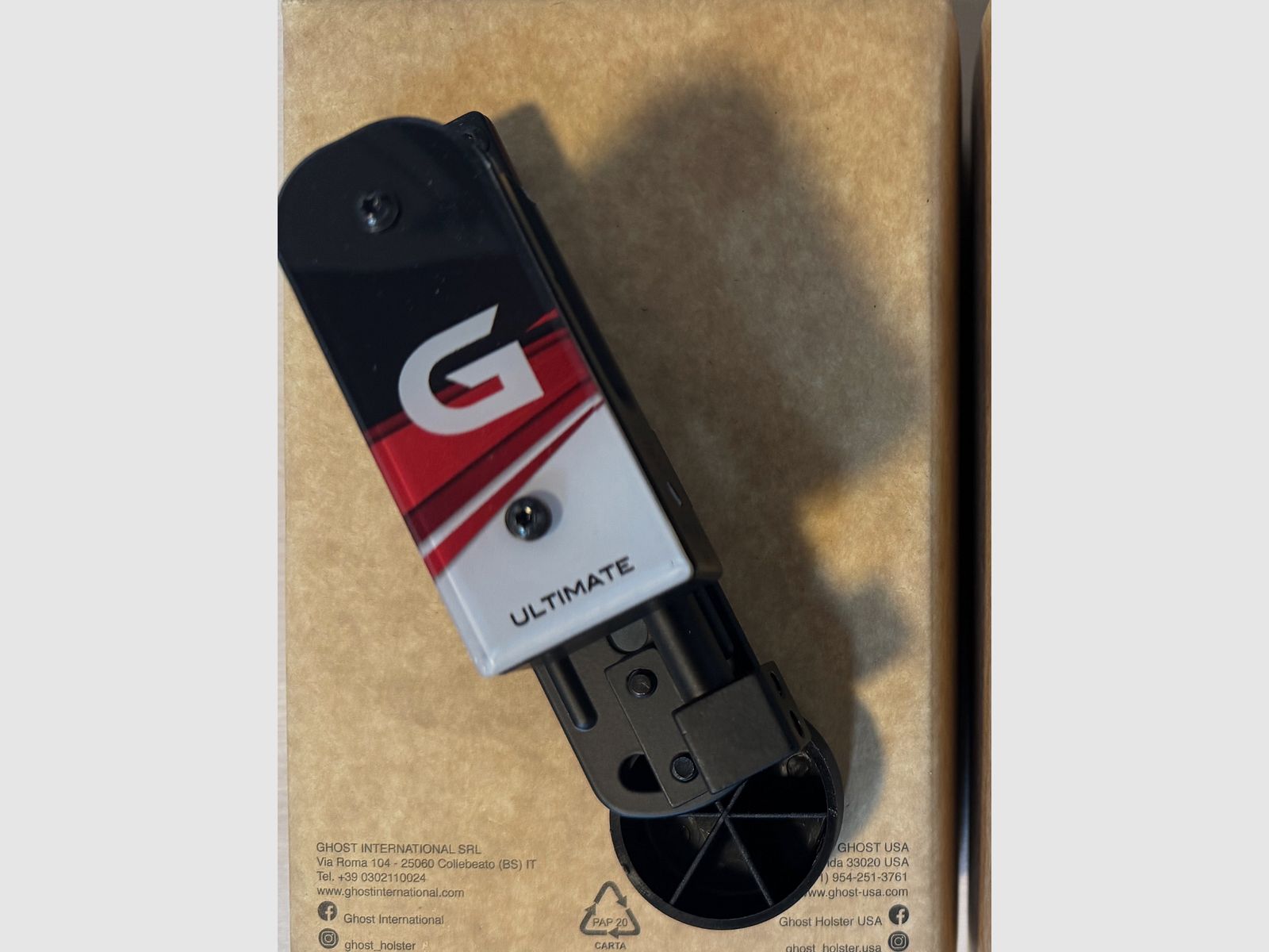 Ghost Ultimate Evo CZ Shadow2 Holster Rechts