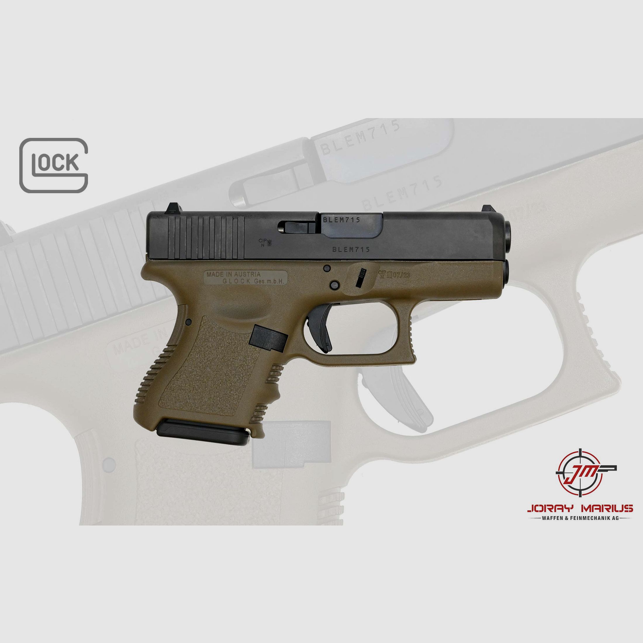 Glock 26 Gen3 9mm Para, Bild 1 von 2