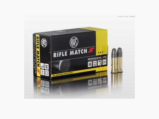 Balles RWS Rifle Match S - Cal 22 LR