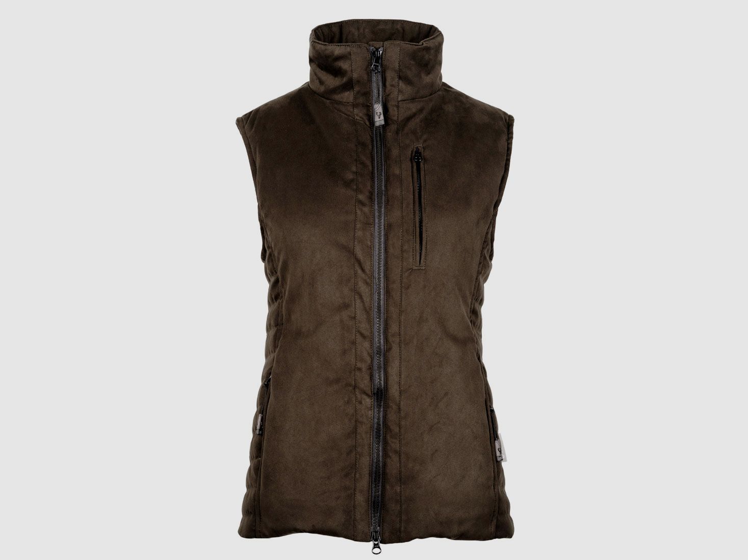 Hubertus NORDKAP micro-gilet, olive/marron, image 2 sur 3