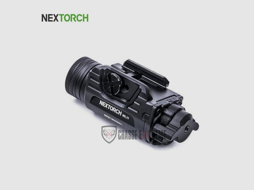 Rechargeable flashlight for handguns WL11 - white light - 650 lumens, image 1 of 2