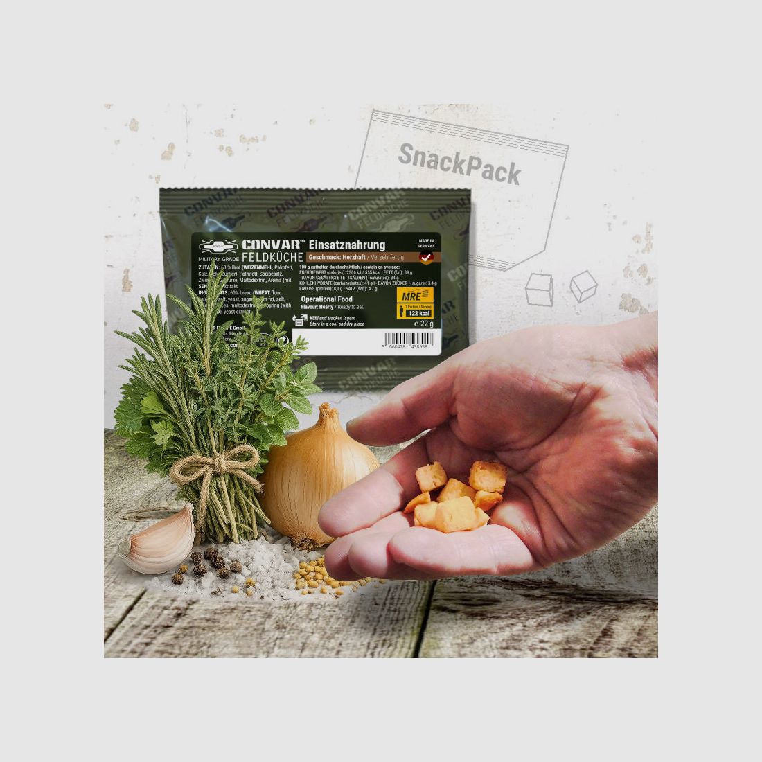 CONVAR Cocina de Campo SnackPack Salado