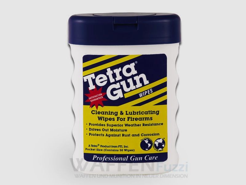 Waffenreinigungstücher Öl getränkt