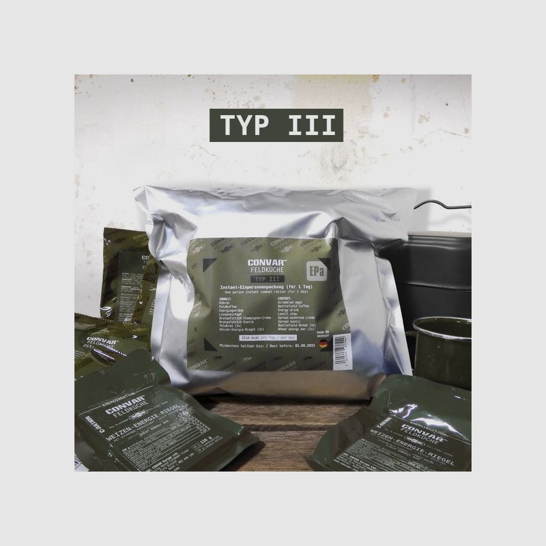 CONVAR Feldküche EPa Typ 3