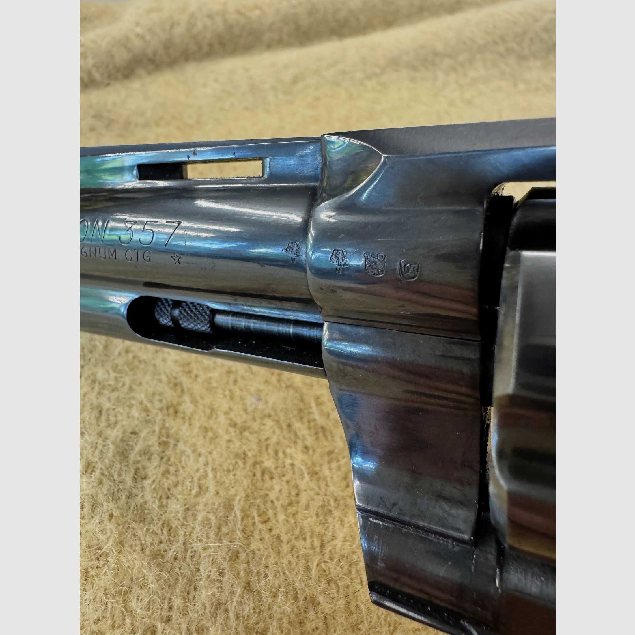 Colt Python Revolver .357 Mag - Beschuss 1967