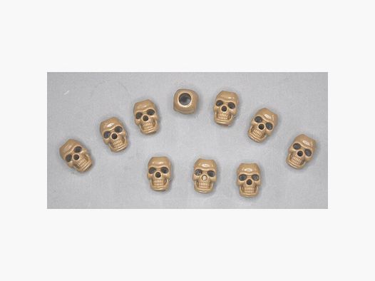 1 Kordelstopper Skull Coyote