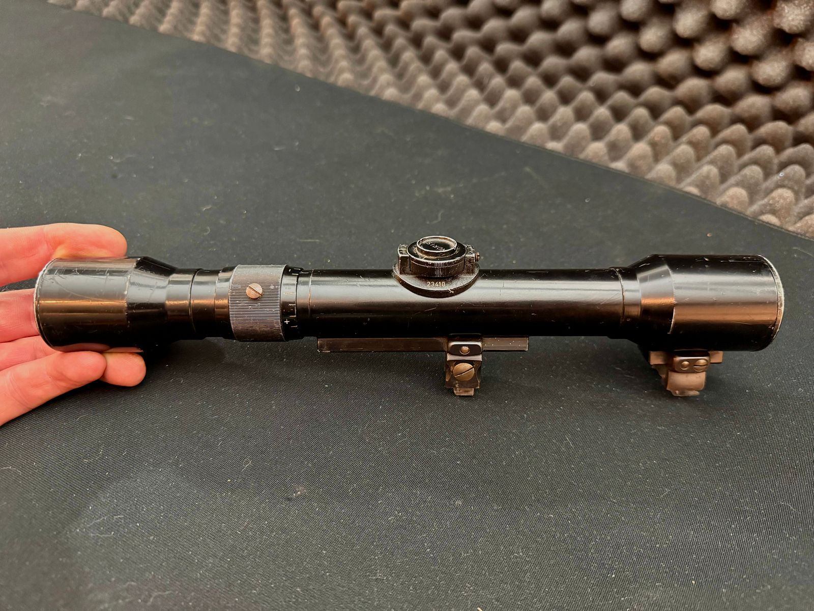 Target four" Noris, 4x36, steel, S&B manufacturing (?!)