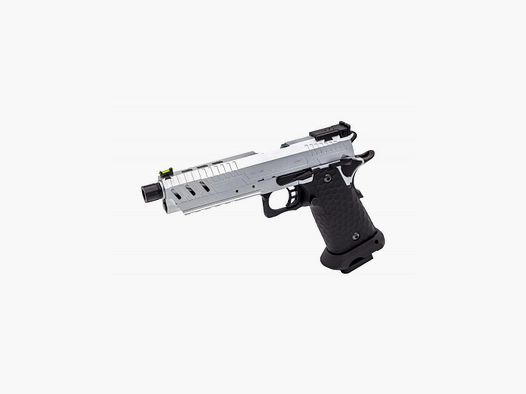 GBB Gas Replica Vorsk CS Hi-Capa Vengeance Zwart / Zilver 1,0J