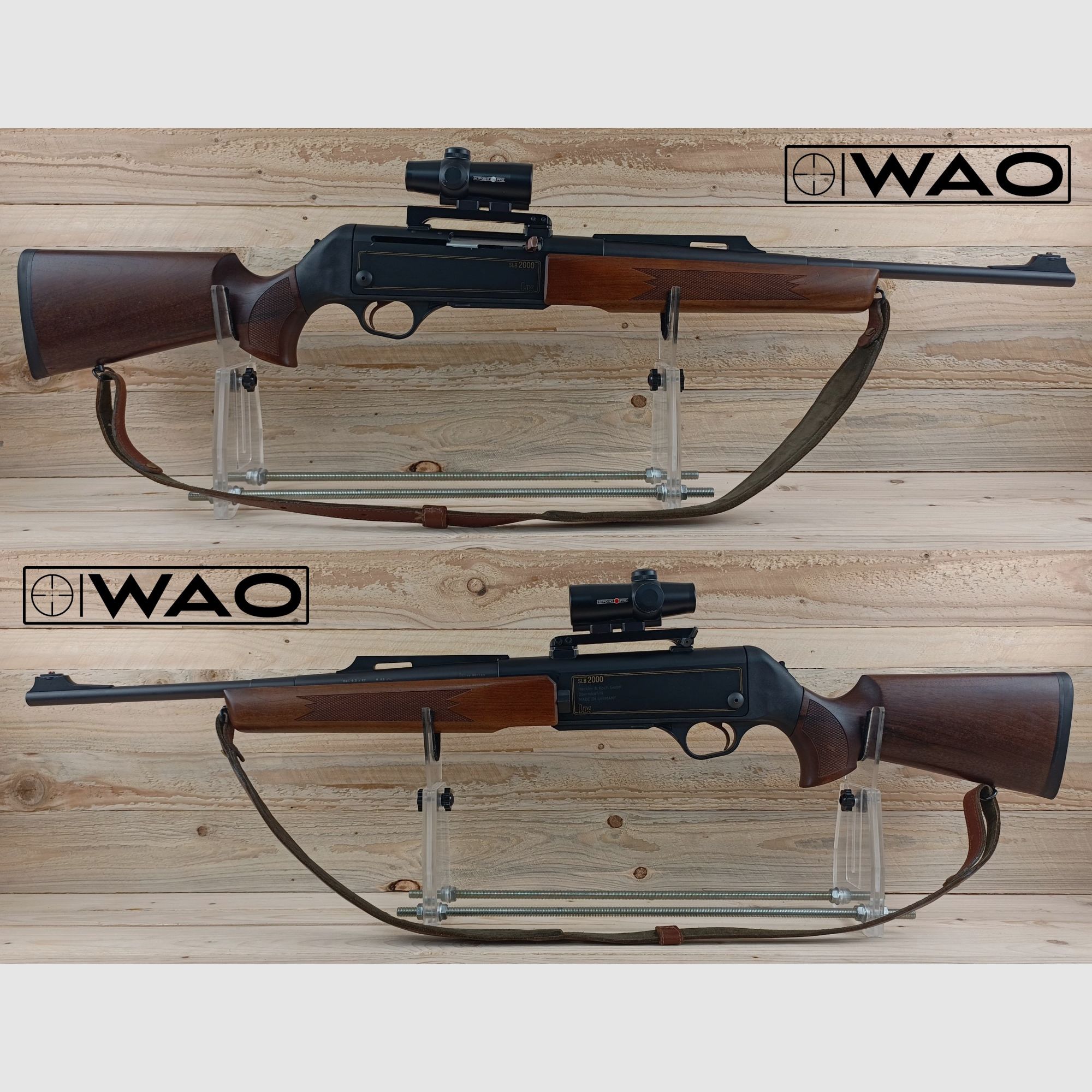 Self-loading rifle H&K SLB 2000 caliber 9.3x62 - Heckler & Koch *SLB2000 with Blaser Hitpoint Pro*