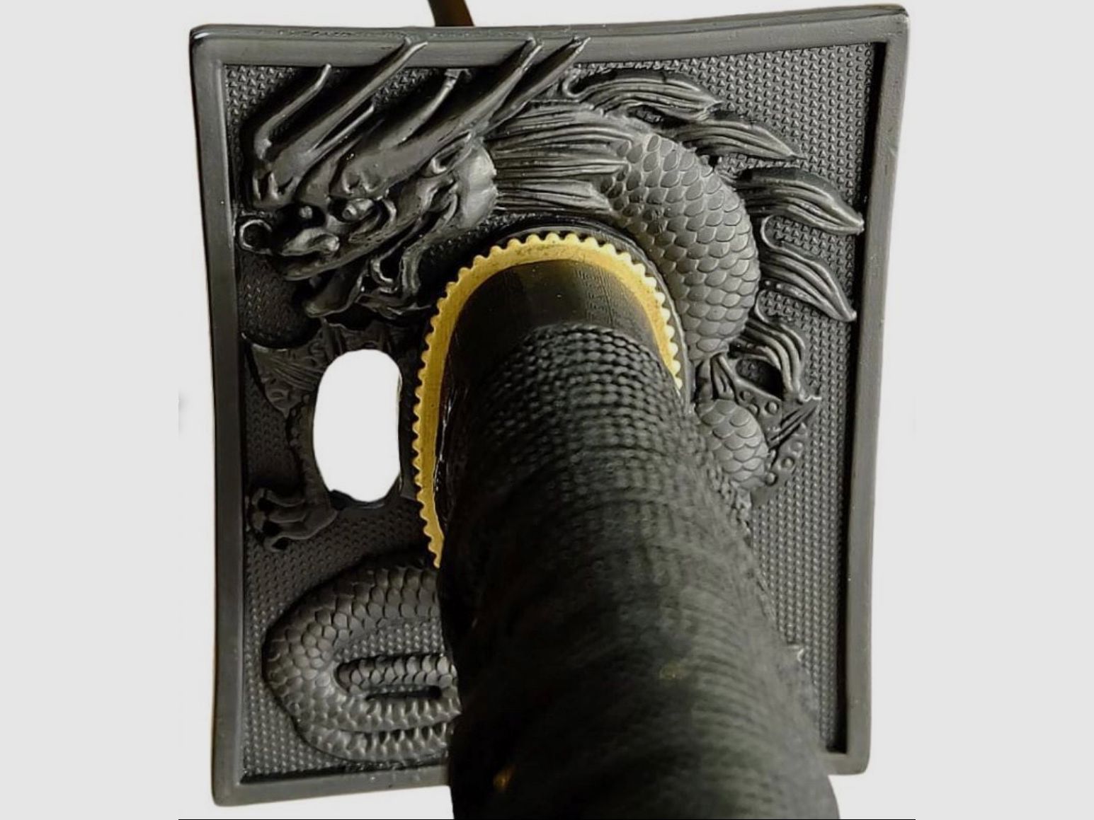 Mistrz Szermierki Ninja Kukishinden z Prawdziwym Hamon