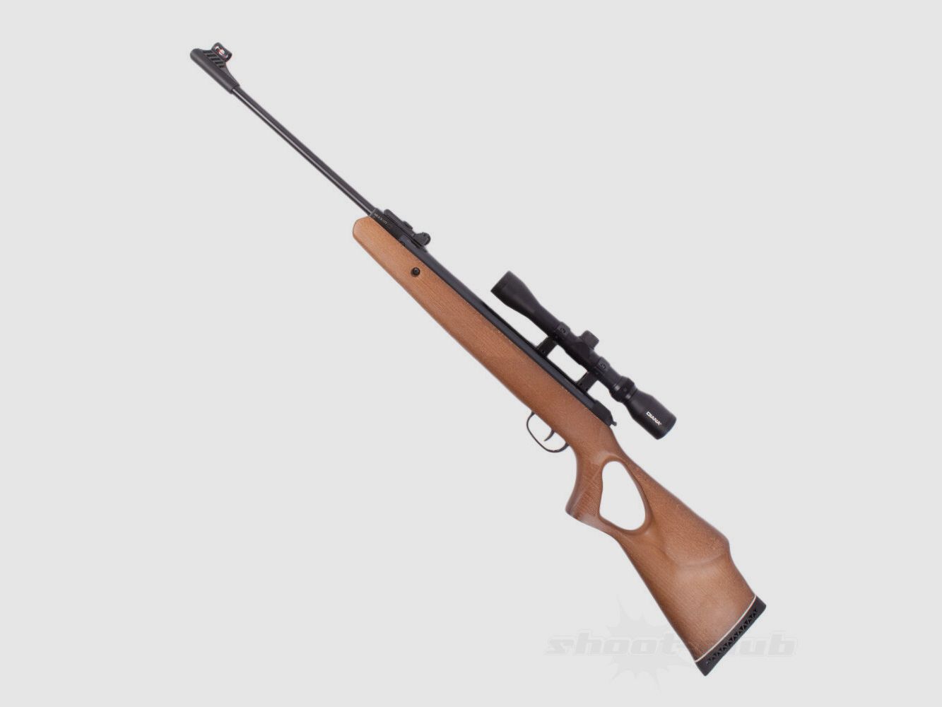 Diana two-fifty break barrel air rifle 4.5 mm diabolo + scope 3-9x32