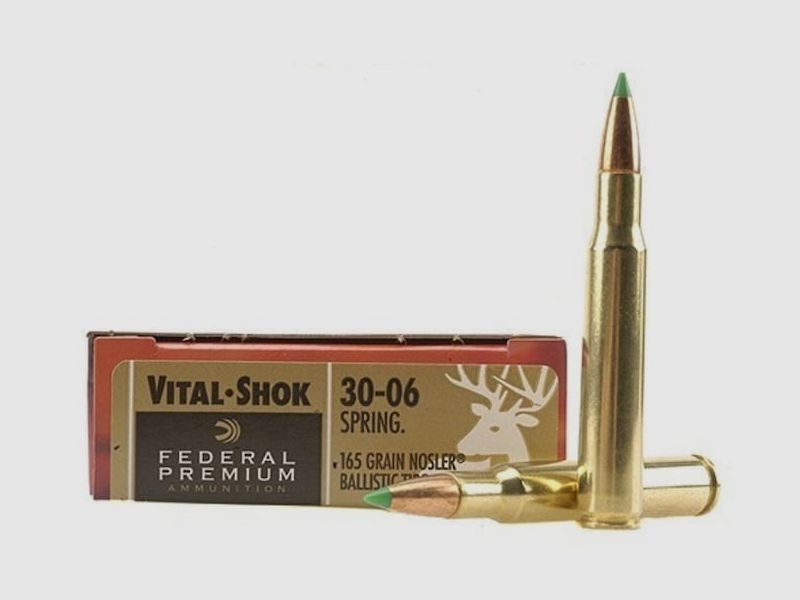Federal Premium Nosler Ballistic Tip Hunting .30-06 Sprg. 165GR 20 Patronen