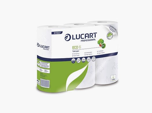 Carta igienica Lucart standard ECO6 / Confezione da 6
