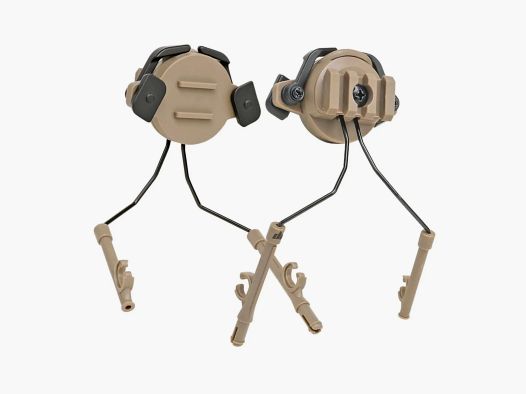 Headset Bevestiging 360° Snelle Ontgrendeling (Coyote)