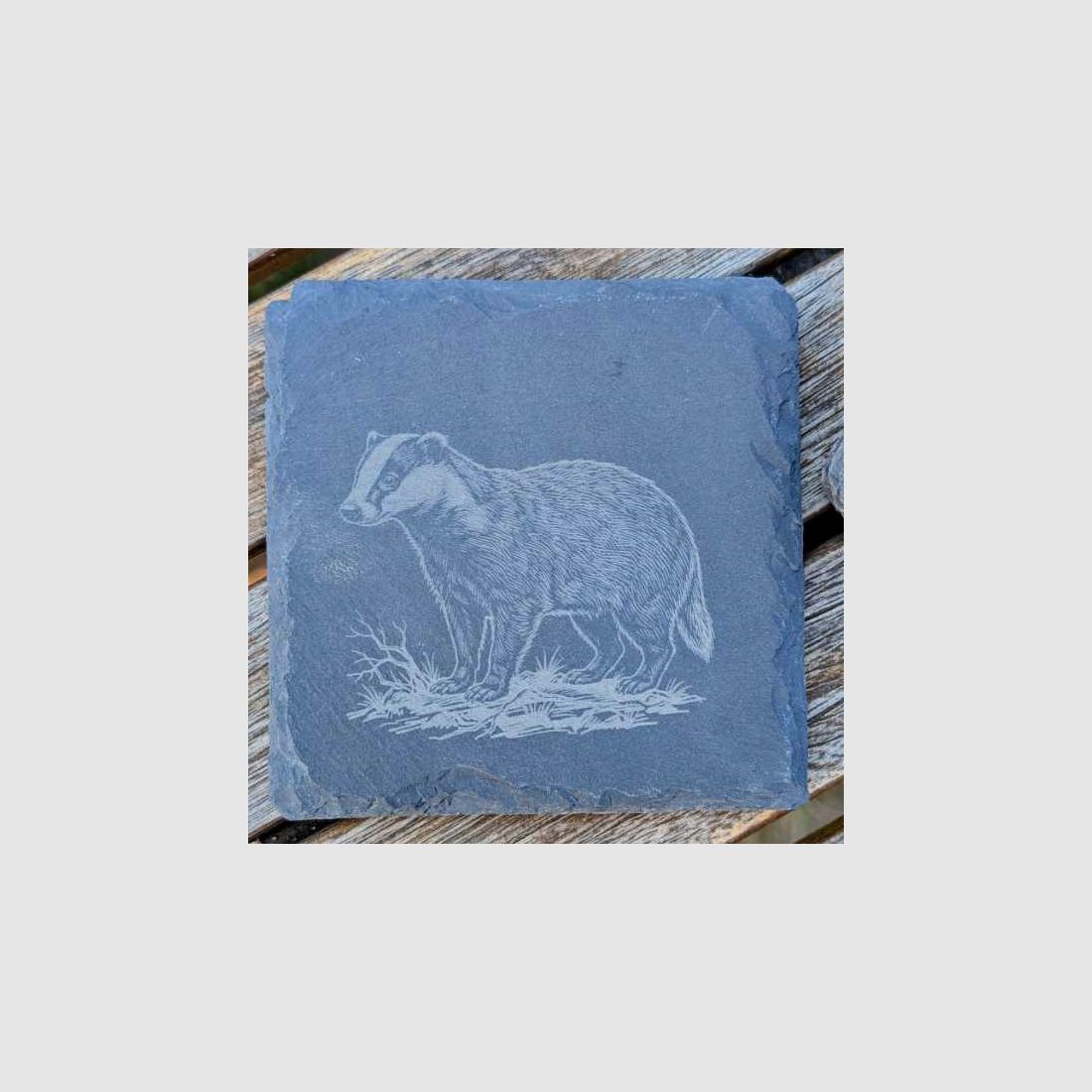 Hunting-themed slate coasters for hunters