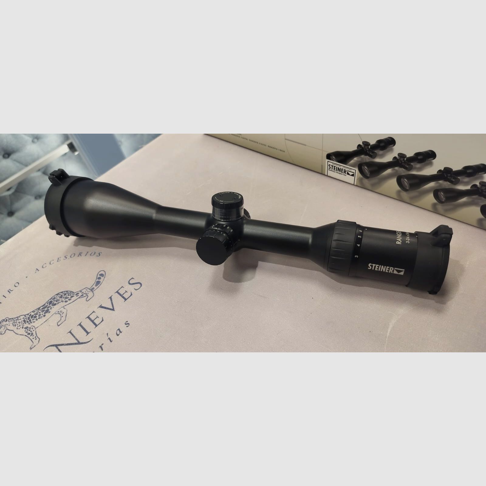 Steiner Ranger 8 3-24×56 riflescope with turret USED!!