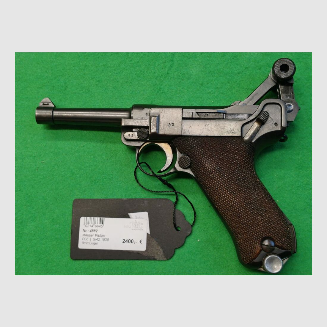 Mauser P08 S/42 1936