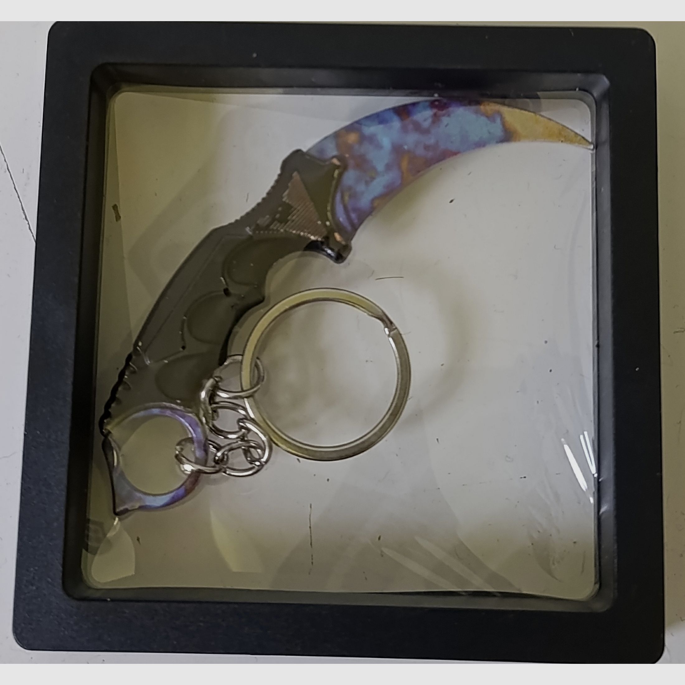 Porte-clés, miniature, couteau karambit, Counterstrike, image 2 sur 2