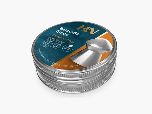 H&N Baracuda Green 4.5mm 300st