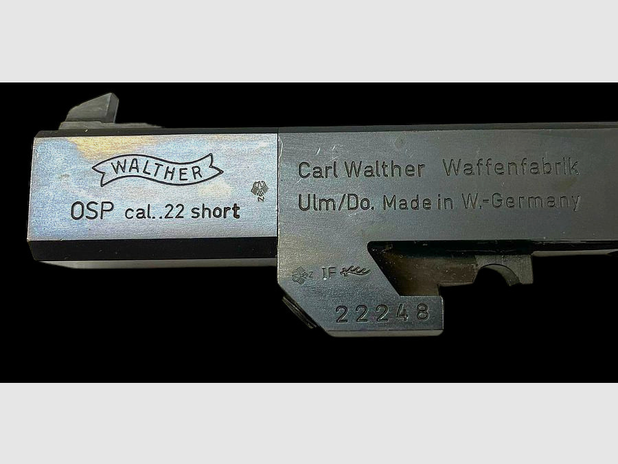 Walther OSP sport pistol – cal. .22 short – used