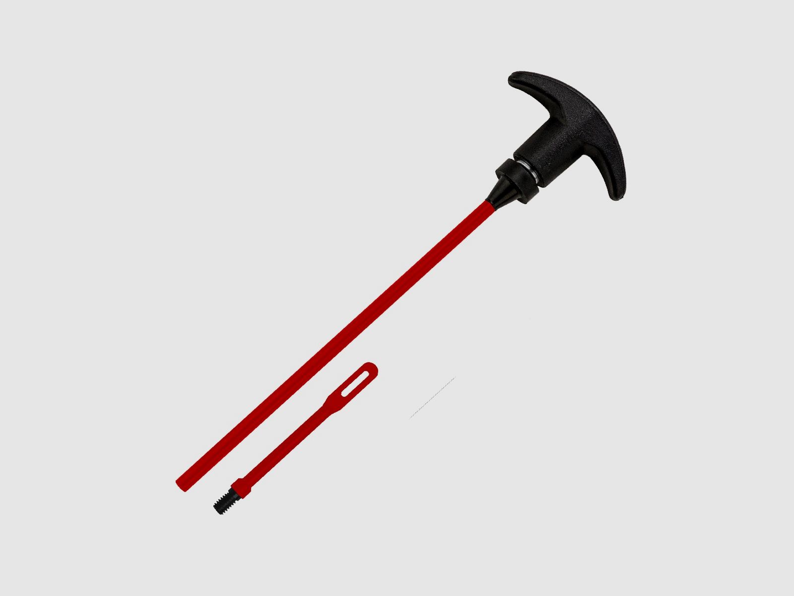 Reinigingsstaaf 33"/83,8cm rood gecoat .22-.45