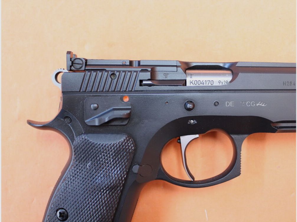 CZUB Armes Oschatz Ha.Pistolet 9mmLuger Armes Oschatz SHADOW Viper OR6 6"/150mm Canon/Visée Sportive/Prêt pour Optiques