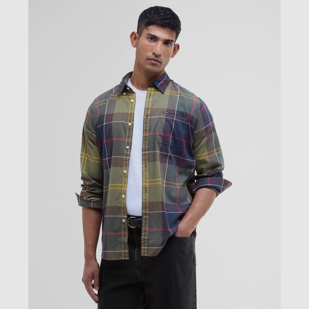 BAROUR Hemd Glendale Tailored Classic Tartan