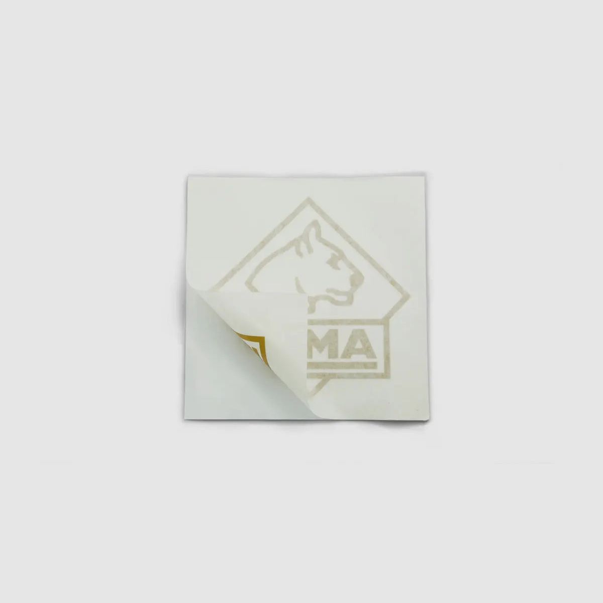 Adesivo con logo PUMA 12x12 cm